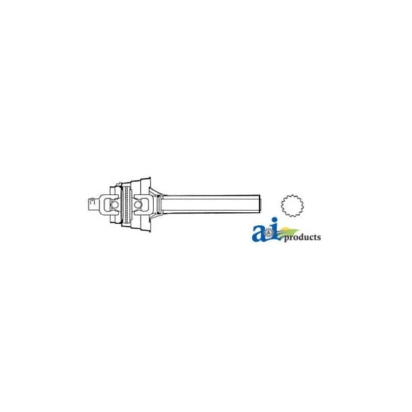 Universal Joint W/ Shaft; Front 41" x10.5" x10.5"